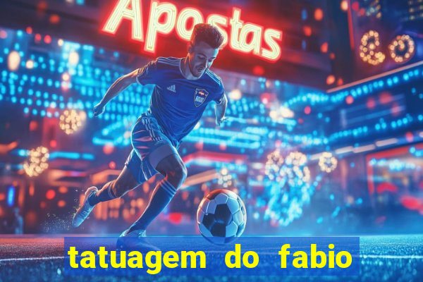 tatuagem do fabio goleiro do cruzeiro